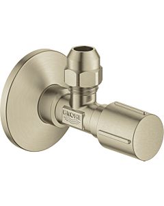 Grohe angle valve 22039EN0 brushed nickel, DN 15, self-sealing connection thread