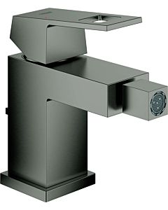 Grohe Eurocube bidet fitting 23138AL0 brushed hard graphite, with waste set, with temperature limiter