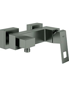 Grohe Eurocube shower mixer 23145AL0 brushed hard graphite, wall mounting
