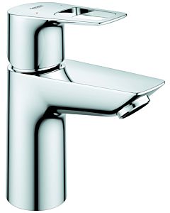 Grohe BauLoop basin mixer 23337001 2000 /2&quot;, S-Size, without waste set, with temperature limiter, smooth body, chrome