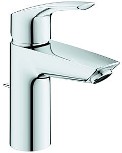 Grohe Eurosmart basin mixer 23456003 2000 /2&quot;, S-Size, with waste set, temperature limiter, chrome