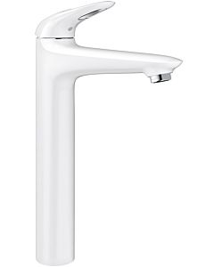Grohe Eurostyle faucet 23570LS3 moon white XL-Size, open handle, without waste set