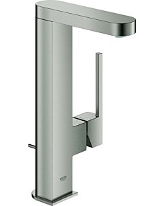 Grohe Plus single-lever basin mixer 23843AL3 L-Size, pull-out drain 2000 2000 / 4 &quot;, brushed hard graphite