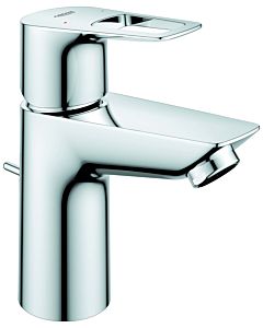 Grohe BauLoop basin mixer 23877001 2000 /2&quot;, S-Size, with waste set, temperature limiter, chrome