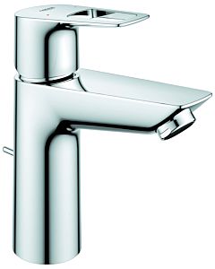 Grohe BauLoop basin mixer 23885001 2000 /2&quot;, M-Size, with waste set, temperature limiter, chrome