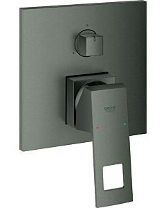 Eurocube Grohe 24094AL0 brushed hard graphite, concealed single lever mixer with 3-way diverter