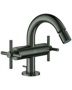 Grohe Atrio Bidet two-handle fitting 24353AL0 2000 /2&quot;, brushed hard graphite