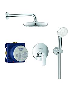 Grohe Eurosmart Cosmopolitan shower system 25219001 with concealed thermostat, chrome