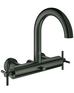 Grohe Atrio two-handle bath mixer 25268AL0 2000 /2&quot;, brushed hard graphite
