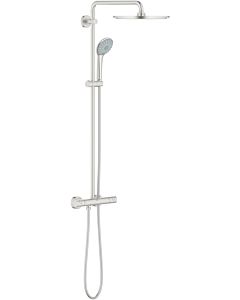 Grohe Euphoria XXL 310 shower system 26075DC0 with safety mixer for wall mounting, supersteel