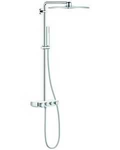 Grohe Euphoria shower system 26508LS0 surface-mounted thermostat, shower arm 450mm, moon white