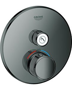 Grohe Smartcontrol trim set 29118A00 hard graphite, round, 2000 thermostat, 2000 shut- 2000 valve