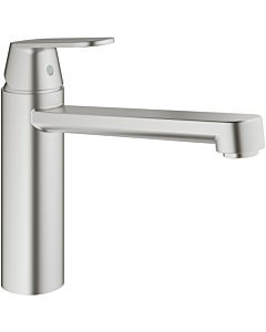 Grohe Eurosmart Cosmopolitan single-lever sink mixer 30193DC0 supersteel, medium-high spout