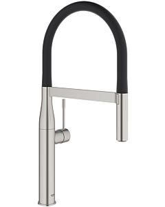 Grohe Essence kitchen faucet 30294DC0 supersteel, professional pull-out spray