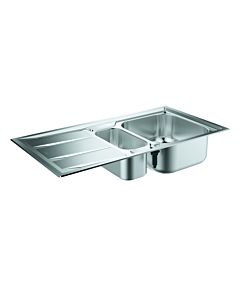 Grohe sink 31569SD0 983x513mm, 2000 , 5 2000 , with flattened edge, stainless steel