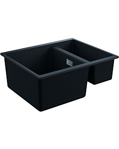 Grohe composite built-in sink 31648AP0 555x460mm, 1.5 bowls, granite black