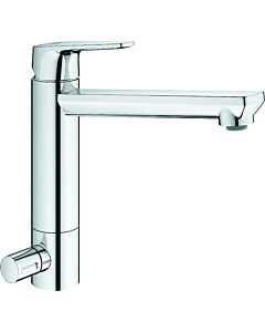 Grohe BauEdge kitchen faucet 31696000 chrome, swiveling, medium-high spout