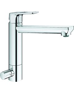 Grohe BauLoop single-lever sink mixer 31713000 chrome, swiveling, medium-high spout