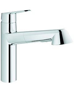 Grohe sink mixer EHM Eurodisc Cosmopolitan , with pull-out hand shower, 32257002