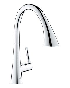 Grohe Zedra kitchen mixer 32294002 chrome, pull-out spray