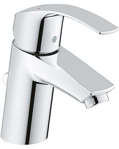 Grohe Eurosmart wash basin fitting 33265002 S-Size, chrome, with drain set