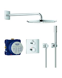 Grohe concealed shower system 34730000 chrome, with concealed thermostat, shower arm 42.2cm