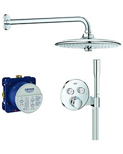 Grohe Smartcontrol concealed shower system 34744000 with concealed thermostat, chrome