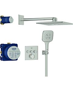 Grohe Grohtherm Smartcontrol shower system 34864DC0 concealed, super steel