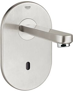 Grohe Eurosmart CE 36335SD0 spout 172mm, stainless steel, infrared washbasin wall fitting, 100-230 V.