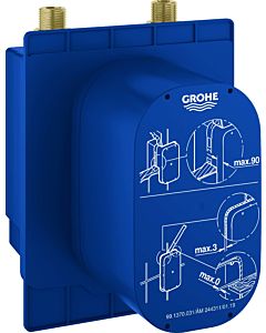 Grohe Eurosmart CE body 36336001 with presettable thermostatic mixing device, for wall installation