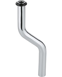 Grohe urinal flush pipe 37040000 20 cm, Ø 2000 , 8 cm, brass, chrome, offset 5 cm