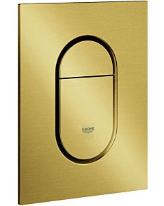 Grohe Arena Cosmopolitan actuation plate 37624GN0 cool sunrise brushed, vertical mounting