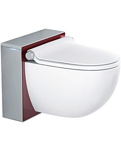 Grohe Sensia IGS douche WC système complet 39111LD0 blanc / rouge, pour blanc encastré, montage mural