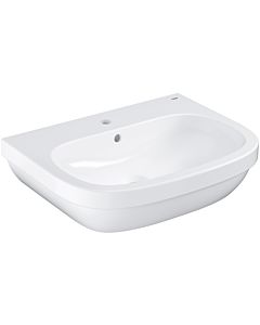 Grohe Euro Bathroom ceramics washstand 39323000 65cm, alpine white, 1 tap hole with overflow