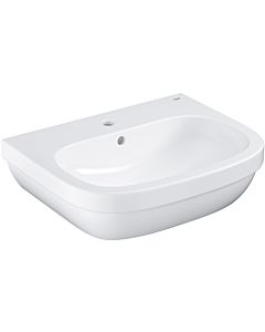 Grohe Euro Bathroom ceramics washstand 39335000 60cm, alpine white, 1 tap hole with overflow