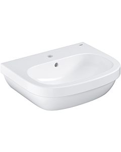 Grohe Euro Bathroom ceramics washstand 39336000 55cm, alpine white, 1 tap hole with overflow
