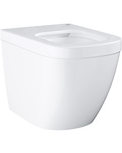 Grohe Euro Bathroom ceramics Stand-Tiefspül- match2 WC alpine white PureGuard / Hyper Clean, rimless, outlet horizontal