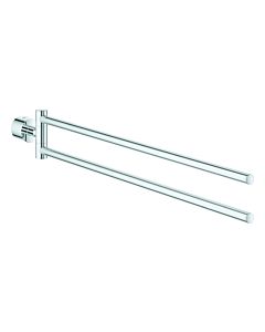 Grohe Atrio towel holder 40308003 chrome, 2-armed, swivel, concealed fastening