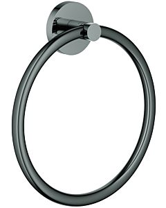 Grohe Essentials towel ring 40365A01 hard graphite, concealed fastening