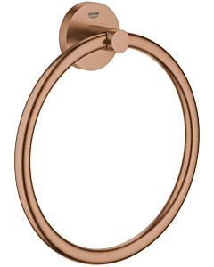 Grohe Essentials towel ring 40365DL1 warm sunset brushed, concealed fastening