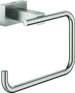 Grohe Essentials Cube WC holder 40507DC1 supersteel, without cover, concealed fastening
