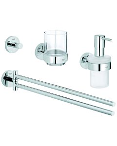 Grohe Essentials Bad-Set 40846001 chrom, Bad-Set 4 in 1
