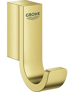 Grohe Selection bathrobe hook 41039GN0 cool sunrise brushed, simple