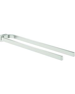 Grohe Selection towel holder 41059DC0 40 cm, 2-armed, not swiveling, supersteel