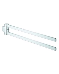 Grohe Selection porte-serviettes 41063000 40 cm, 2 bras, pivotante , chromé