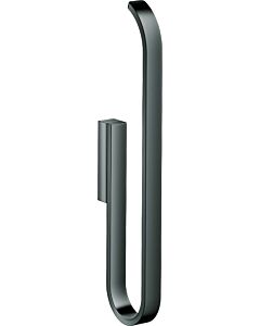Grohe Selection spare paper holder 41067A00 hard graphite, wall mounting, concealed fastening