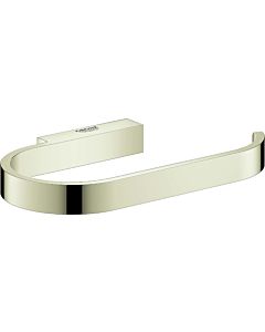 Grohe Selection WC holder 41068BE0 polished nickel, without cover, wall mounting, concealed fastening