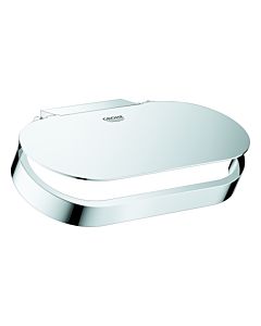 Grohe Selection porte- WC 41069000 chromé , avec couvercle, fixation murale, fixation chromé