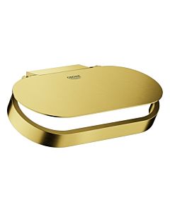 Grohe Selection WC-Papierhalter 41069GN0 cool sunrise gebürstet, mit Deckel, Wandmontage, verdeckte Befestigung