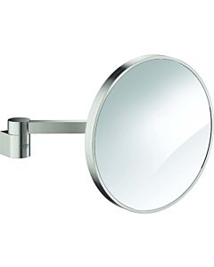 Grohe Selection cosmetic mirror 41077DC0 supersteel, wall mounting, without lighting